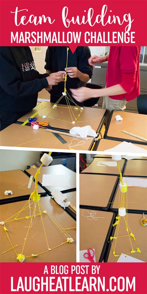 Team Building Activity for Work – Marshmallow Challenge.